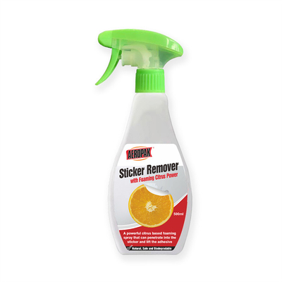 Non Flammable Sticker Remover Spray 500ml Eliminates Stickers Efficiently