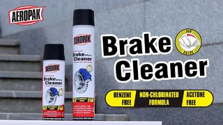 Restore Brakes in Seconds! ? | AEROPAK Brake Cleaner