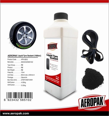 300ml Safe Aeropak Liquid Tyre Sealant Scooter Motorcycle Emergency Tyre Repair