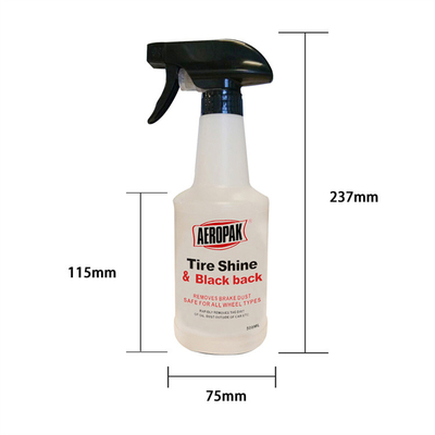 OEM ODM Aeropak Wheel And Tire Cleaner Shine Spray For Cars Tyre