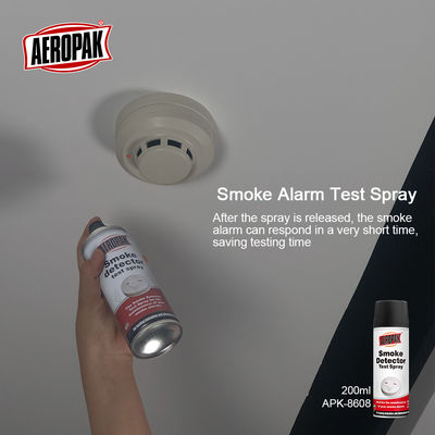 Portable 200ml Low-Residue Smoke Test Spray with 3 Years Shelf Life for Professional Smoke Detector Inspection