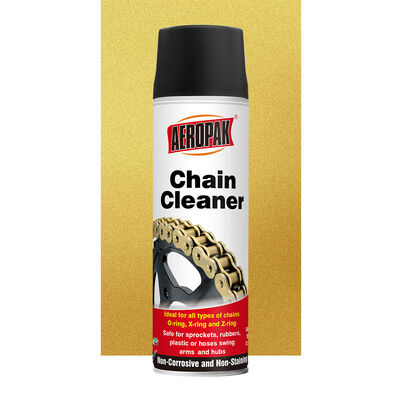 Aeropak 500ML Aerosol Residue-free Bicycle Motorcycle Chain Biodegradable Chain Cleaner Spray for Hinges and Steel Cables