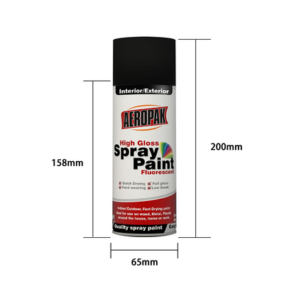 Aeropak High Temp Exhaust Paint Quick Drying Oil Resistant Aerosol Spray Paint
