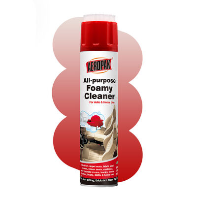 AEROPAK Shampoo universal para automóviles con fragancia de limón 650 ml para limpiar interiores y casas de automóviles