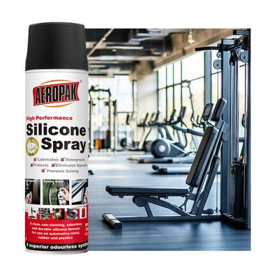 Aeropak 500 ml Aceite base de aerosoles Silicona de liberación de lubricante Spray Eliminador de ruido eficaz Protección anti- desgaste para