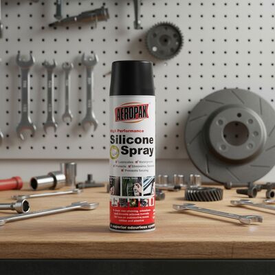 AEROPAK Spray de silicona 500 ml para para el hogar de automóviles