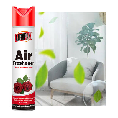 Aeropak 330ml Aerosol ecológico con aroma de rosa, frescante de aire, aerosol para uso en el hogar y el automóvil, de larga duración