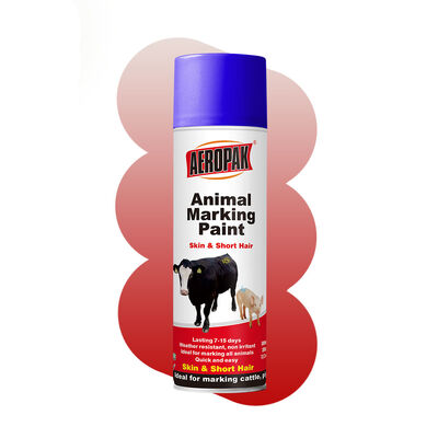 Pintura para marcar animales Aeropak, duradera, resistente a la intemperie, para ganado, ovejas, caballos, de secado rápido, resistente a la decoloración para el manejo de ganado