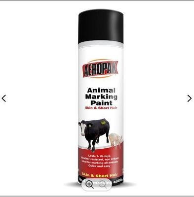 Pintura de marcado animal