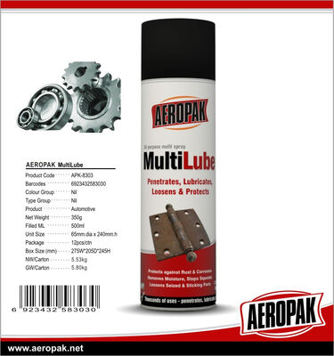 Aceite lubricante antioxidante Aeropak