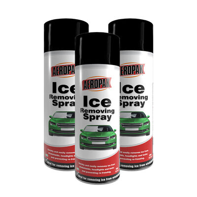 Spray quitanieves para parabrisas de coche