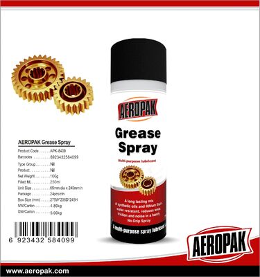 Aceite en spray de grasa Aeropak de 200 ml
